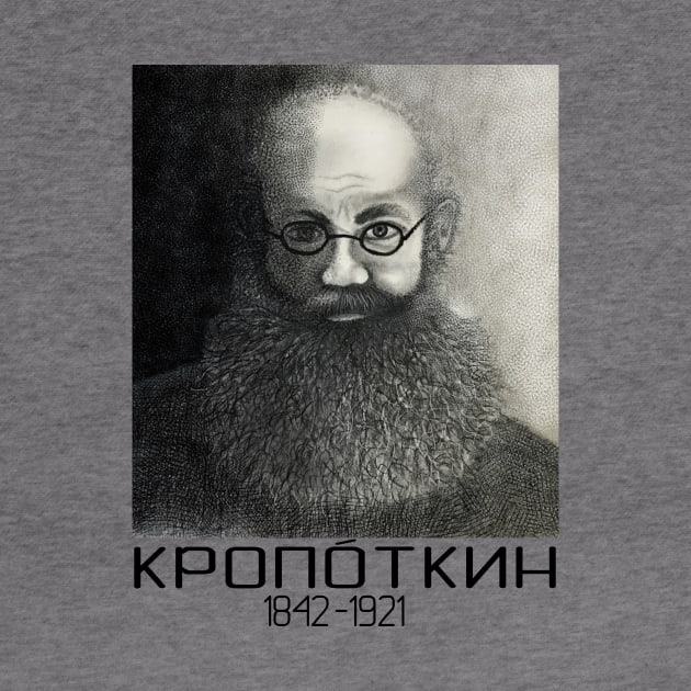 Portrait of Peter Kropotkin by ArtAndBliss